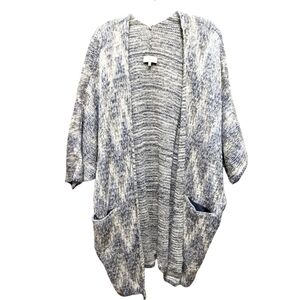 Lucky Brand oversized long cardigan